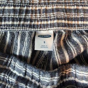 size: S, flair lounge pants, striped